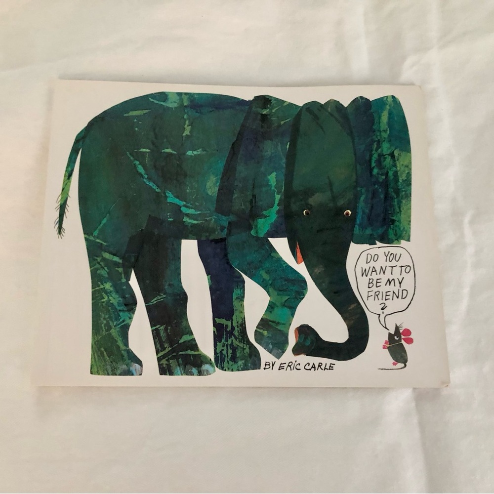 Do You Want to Be My Friend? By Eric Carle Illustrated Book